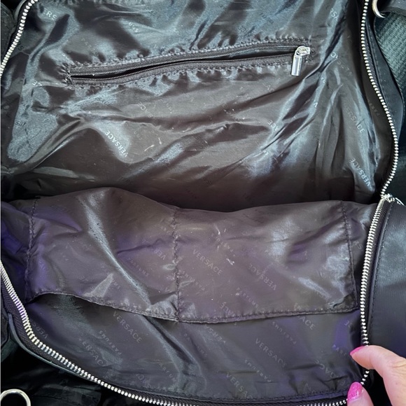 Versace Zip Tote Shopper Shoulder Crossbody Bag - Picture 8 of 8